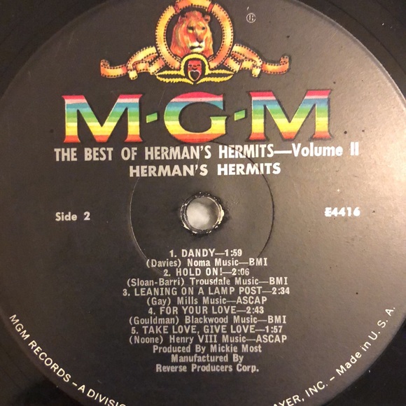 The Best of Herman’s Hermits, Volume 2 vinyl album - Picture 7 of 7